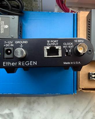 Uptone Audio EtherRegen +Kit Fibra Ottica