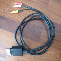 CAVO AV audio video PLAYSTATION rca XBOX sony ps3