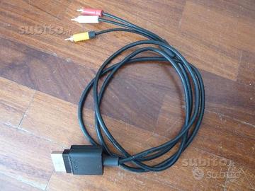 CAVO AV audio video PLAYSTATION rca XBOX sony ps3