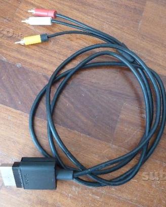 CAVO AV audio video PLAYSTATION rca XBOX sony ps3