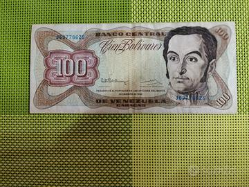banconota Venezuela  100 Bolivares  1992 VG