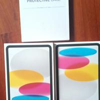 2 iPad Apple 16 e 10 con custodia imballati
