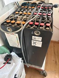 Batteria accumulo fotovoltaico transpallet 24/48v