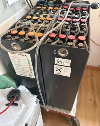 Batteria accumulo fotovoltaico transpallet 24/48v