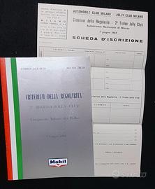 Trofeo rally Jolly club 1964 programma 