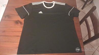 t shirt adidas nera  2XL senza etichetta
