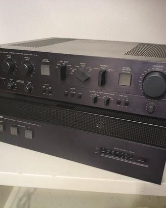 Amplificatore Yamaha C-4  con finale potenza M-4