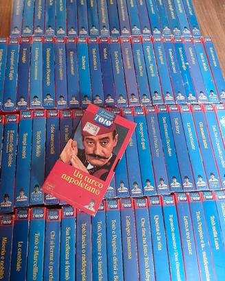collezione completa film di toto' vhs Fabbri Edi.
