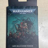 warhammer 40000 Datasheet Cards adeptus mechanicus