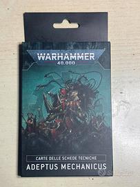 warhammer 40000 Datasheet Cards adeptus mechanicus