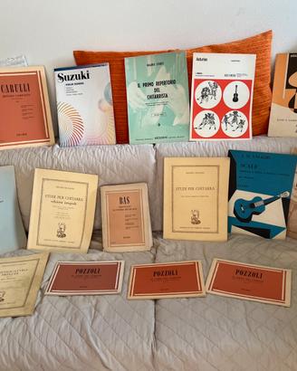 Spartiti per Chitarra classica e solfeggio