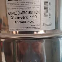 comignolo antivento   inox 120