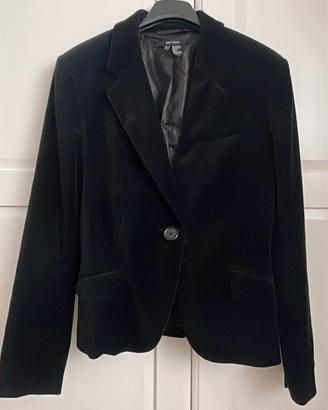 giacca velluto nero