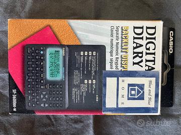 Digital diary Casio vintage agenda digitale