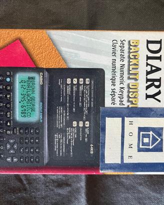 Digital diary Casio vintage agenda digitale