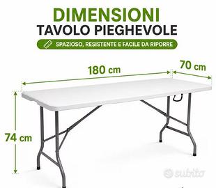 tavolo pieghevole