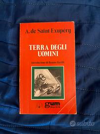 Libro Terra degli uomini – A.de Saint-Exupéry