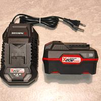 Nuovo! kit Batteria 4Ah e caricatore Parkside 20V