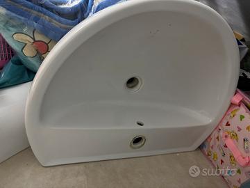 Lavabo con colonna Pozzi Ginori