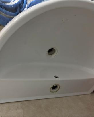 Lavabo con colonna Pozzi Ginori