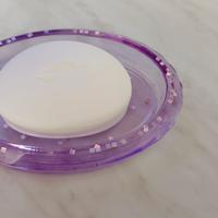 Porta saponetta in resina fatta a mano