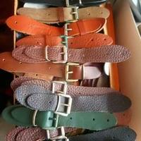 Cinturini in pelle, diversi colori, euro 1 cadauno