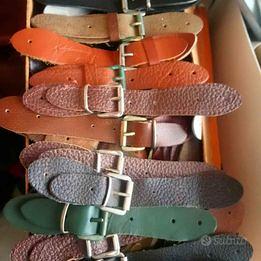Cinturini in pelle, diversi colori, euro 1 cadauno