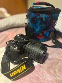 Nikon d3400 reflex + 18-105mm