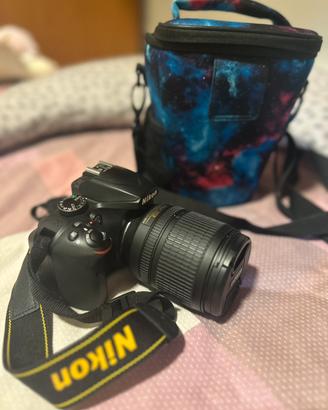 Nikon d3400 reflex + 18-105mm