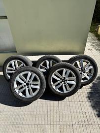 Cerchi in lega Citroën 17 con pneumatici estivi