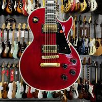 GIBSON - LES PAUL CUSTOM WINE RED GOLD HARDWARE E