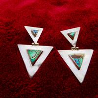 Orecchini argento 925 con madreperla Abalone