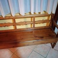 PANCA IN LEGNO LAVORATO ARTIGIANALMENTE