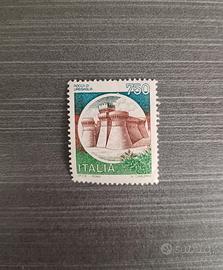 Francobollo Italia Rocca di Urbisaglia