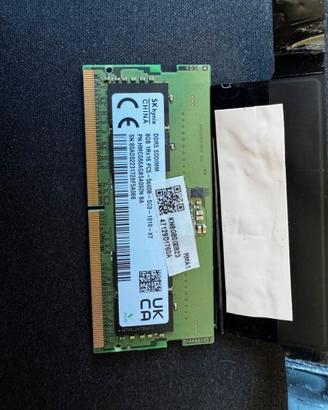 RAM notebook DDR5 5600MHz 16GB 2x8GB