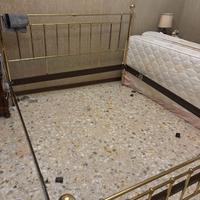 letto in ottone