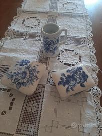 Tris oggettistica vintage in porcellana marchio KA