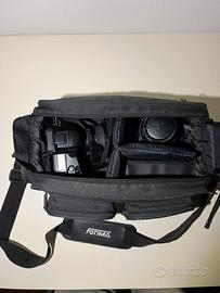 Macchina Dynax 7xi, due obbiettivi, flash