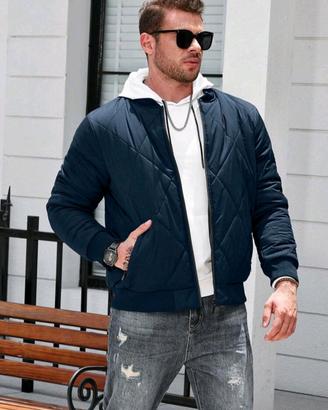 Cappotto casual imbottito da uomo 4XL