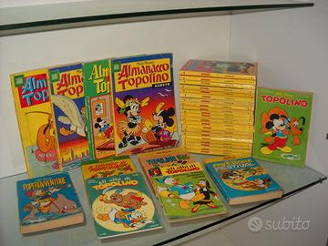 FUMETTI TOPOLINO, ALMANACCO E ALBI – LOTTO DI 32