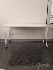Scrivania IKEA LAGKAPTEN / KRILLE – 140x60 cm – Bi