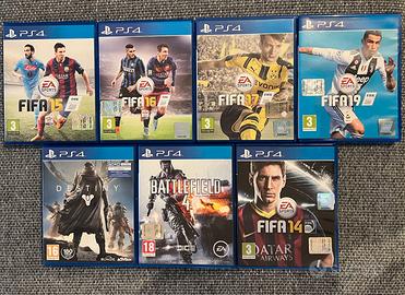 Giochi playstation 4 fifa battlefield destiny ps4