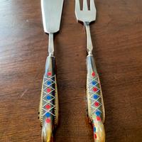 Set da pesce. Vintage francese anni 40