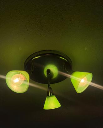 LAMPADARIO VERDE