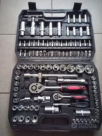 set valigetta 108 bussole chiavi cricchetto 