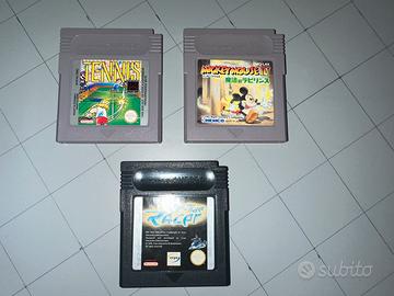 Cartucce  giochi game boy classic