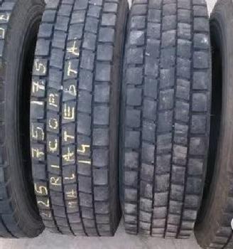 4 di pneumatici usati 225 75 17.5