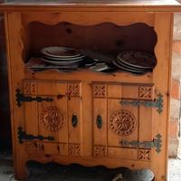 Comò in stile Val Varaita 