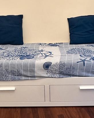 IKEA BRIMNES divano letto + 2 materassi