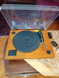 Giradischi 1byone con altoparlanti  e bluetooth